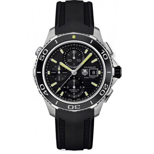 Tag Heuer Aquaracer 500M Black Dial Men's Watch CAK2111-FT8019
